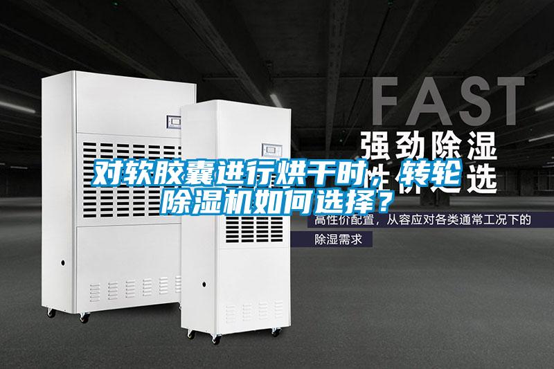 對軟膠囊進行烘干時，轉(zhuǎn)輪除濕機如何選擇？