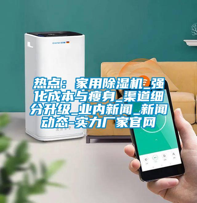 熱點：家用除濕機(jī)_強(qiáng)化成本與瘦身_渠道細(xì)分升級_業(yè)內(nèi)新聞_新聞動態(tài)-實力廠家官網(wǎng)