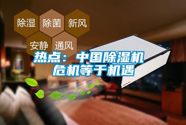 熱點：中國除濕機(jī) 危機(jī)等于機(jī)遇