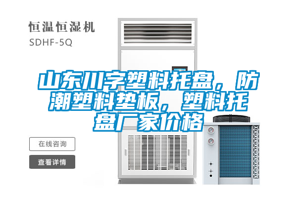 山東川字塑料托盤，防潮塑料墊板，塑料托盤廠家價(jià)格