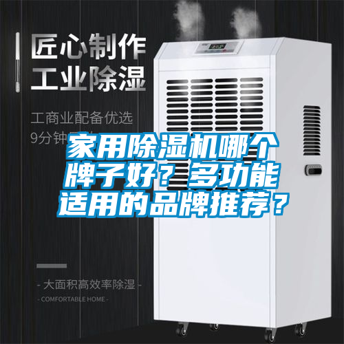 家用除濕機哪個牌子好？多功能適用的品牌推薦？