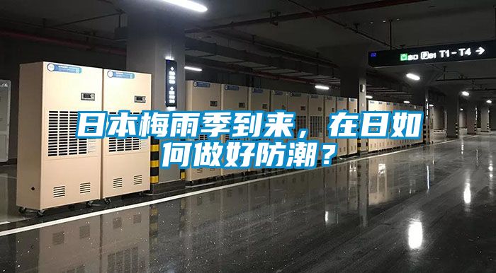 日本梅雨季到來，在日如何做好防潮？