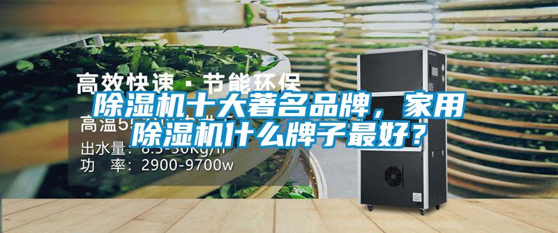 除濕機十大著名品牌，家用除濕機什么牌子最好？
